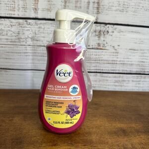 NEW Sealed Veet Gel Cream Hair Remover Sensitive Skin Aloe & Violet 13.5 Fl Oz